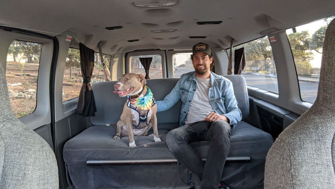 Dario with Sammie